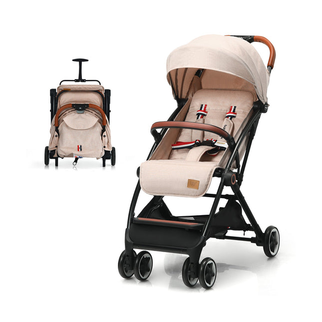 Lightweight Aluminium Frame Baby Stroller with Net