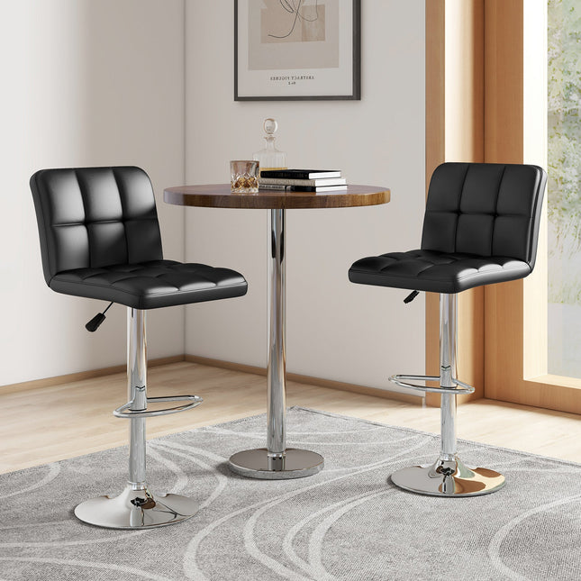 Set of 2 Square Swivel Adjustable