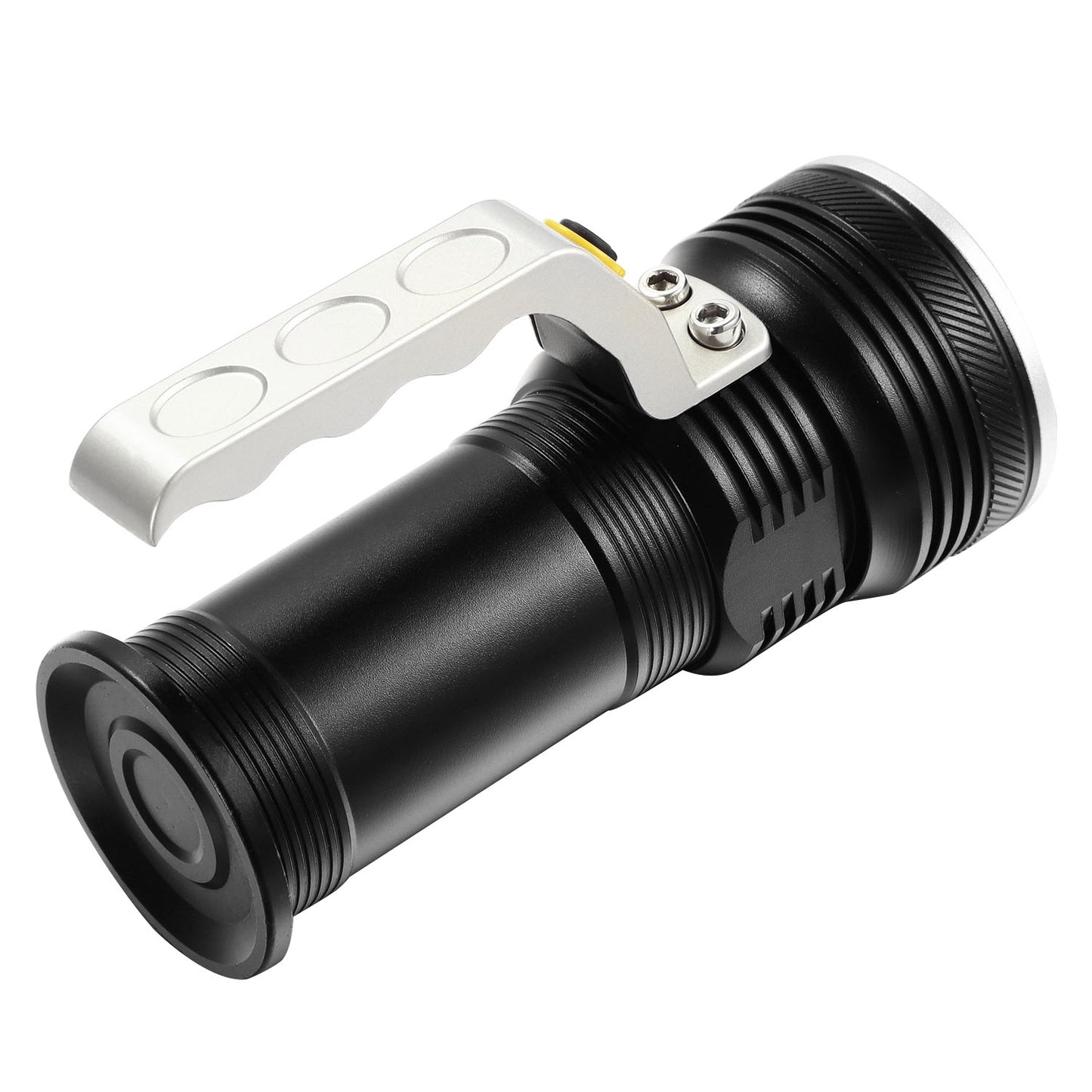 Super Bright Handheld LED Flashlight Portable USB Rechargeable Searchlight 3 Modes Waterproof Spotlight Torch Flashlight Aluminum Alloy for Camping Hi