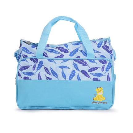 5PCS Baby Diaper Bag Set, Multifunctional Mummy Handbags with Diaper Pad, Food Bag, Bottle Bag, Travel Tote for Mom & Dad