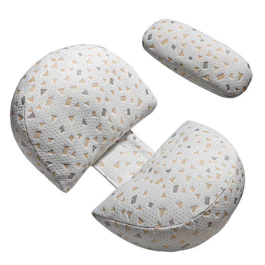 Pregnancy Pillows Adjustable Support Maternity PillowÊSoft Side Sleeper Pregnancy Pillows Wedge Pillow with Detachable Pillow Cover