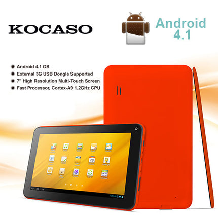 7-Inch Android 4.2 Tablet – Cortex A9 1.2GHz, 512MB RAM, 4GB Storage