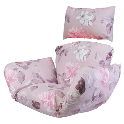 Egg Chair Cushion with Headrest - Thick Padded Swing Seat