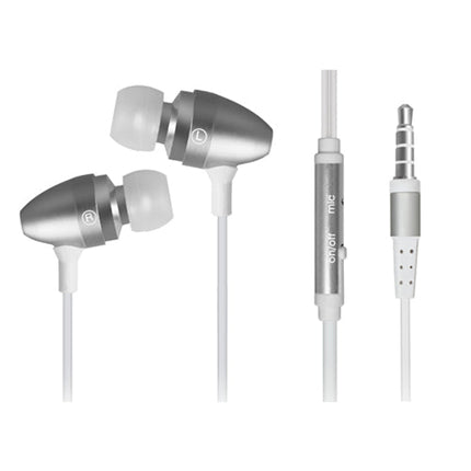 4 Sets 3.5mm In-Ear Headphones with Mic
