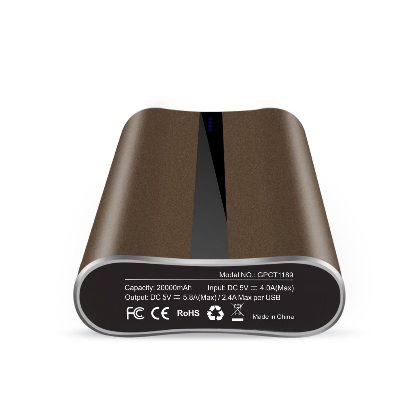 Portable Charger 20000mAh Power Bank Total 5.8A Output 3-USB Ports ExternalBattery Pack Portable Phone Charger for IOS Phone11/Pro/Max/8/X/XS iPad S