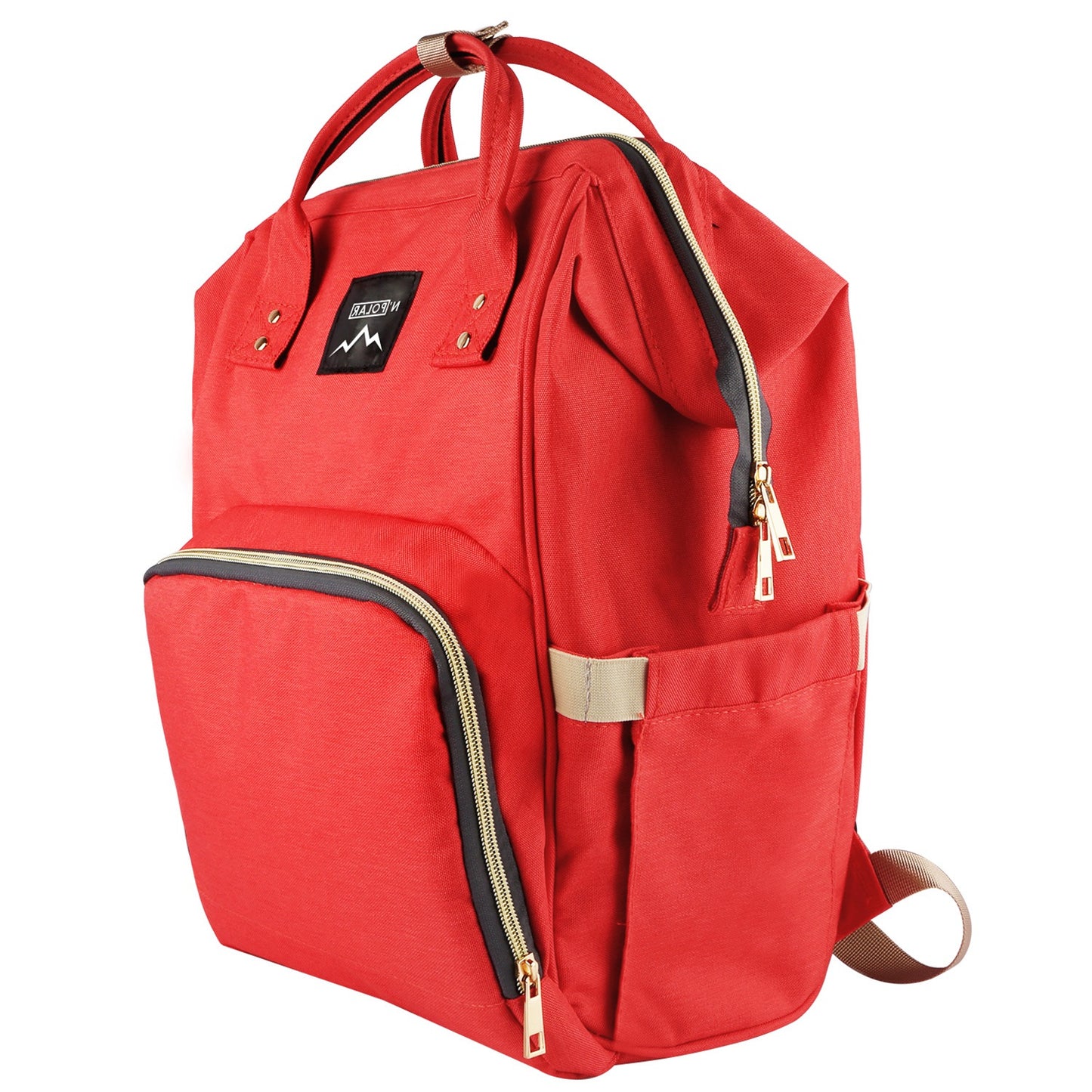 Mummy Diaper Bag Backpack Water-Resistant Large Capacity Travel Nappy Backpack Baby Nursing Handbag for Mom Dad Baby Care