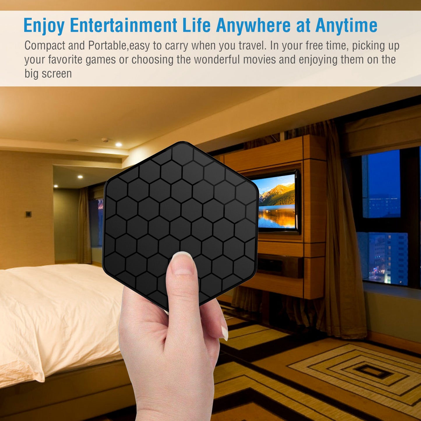 Android 7.1 TV Box Amlogic S912 Octa Core 3GB / 32GB UHD 4K VP10 H.265 WiFiUSB2.0 Smart Streaming Media Player US UK Plug
