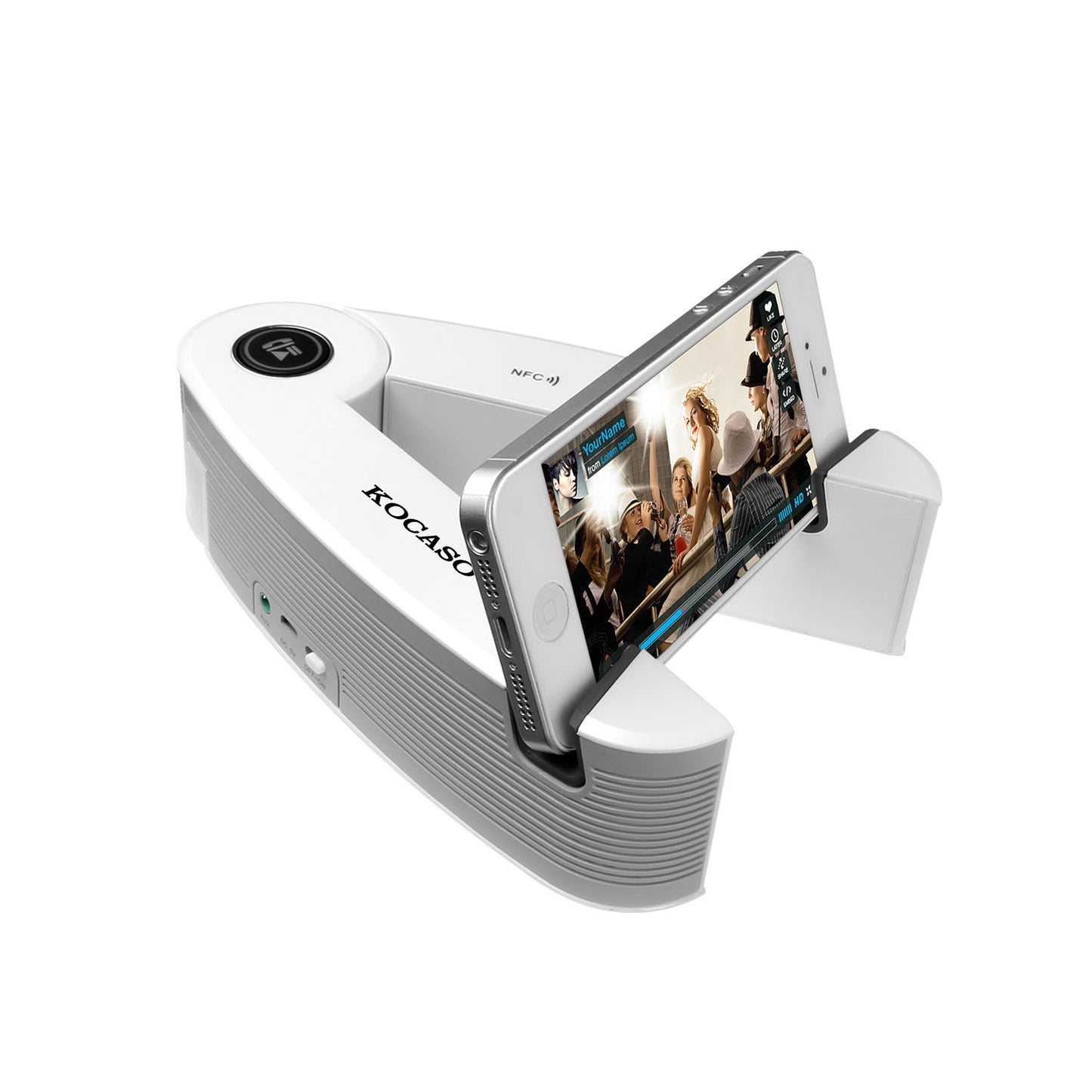 KOCASO Wireless Bracket Speaker with NFC and Hands-free Calling Function
