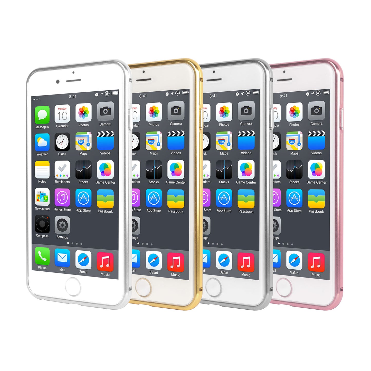 Slim Shock-resistant Mirror Case For iPhone 6 Plus/6s Plus