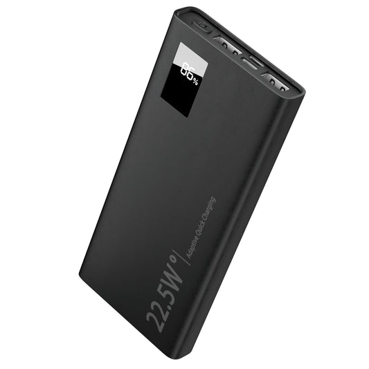 10000Mah Power Bank Portable Charger External Battery Pack 22.5W Super Fast Charging PD &QC 3.0 with LED Display Fit for iPhone Samsung