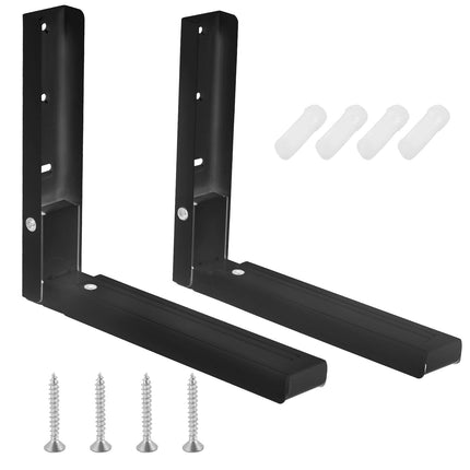 Microwave Wall Mount Bracket - Adjustable Heavy Duty Steel