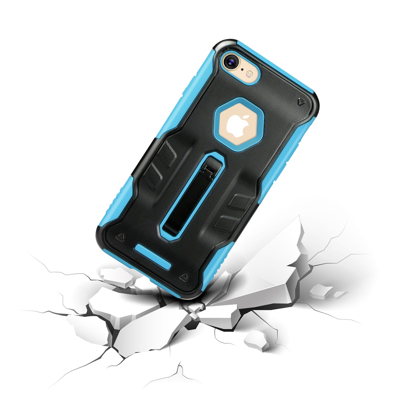 PA_iPhone8Case(Aqua_BLK)_GPCT1038