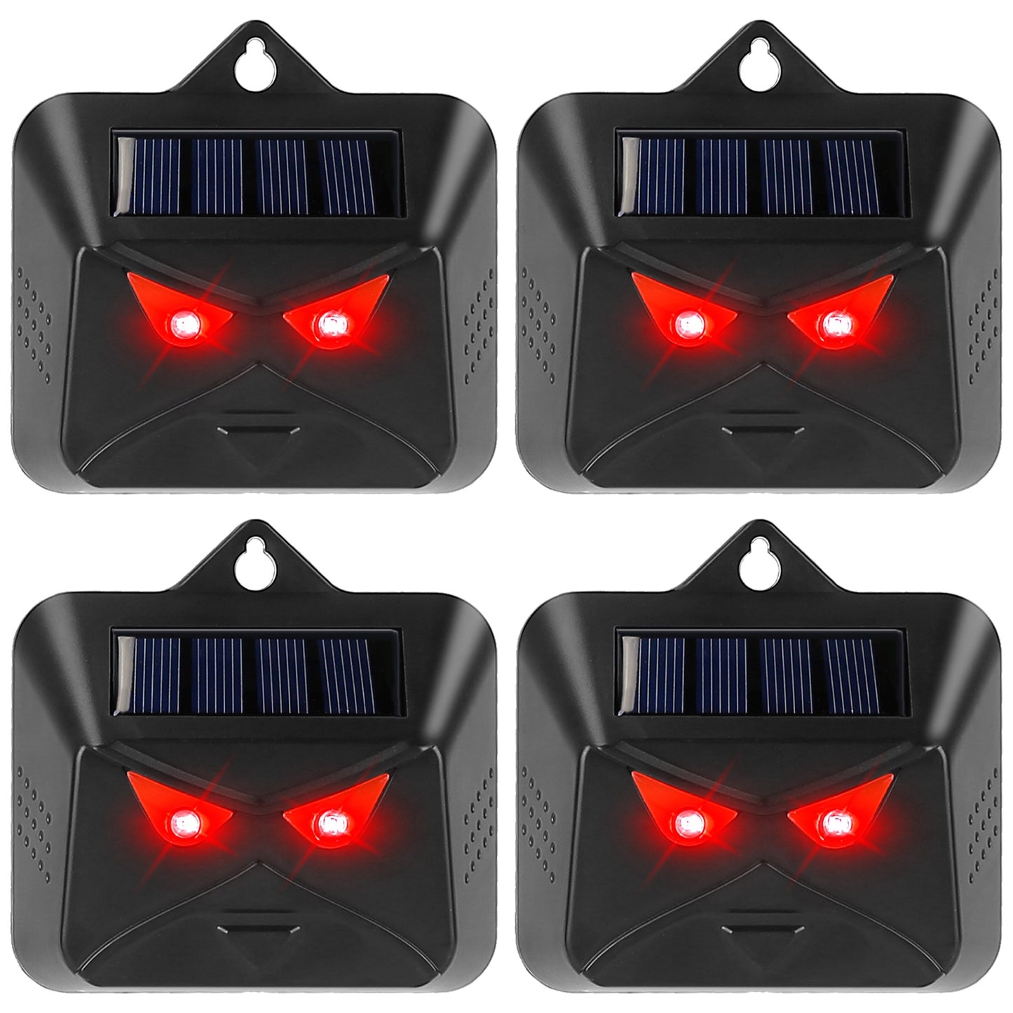 4Pcs Solar Predator Control Light Coyote Deterrent Deer Bird Repeller Lamp Animal Repellent for Garden Farm