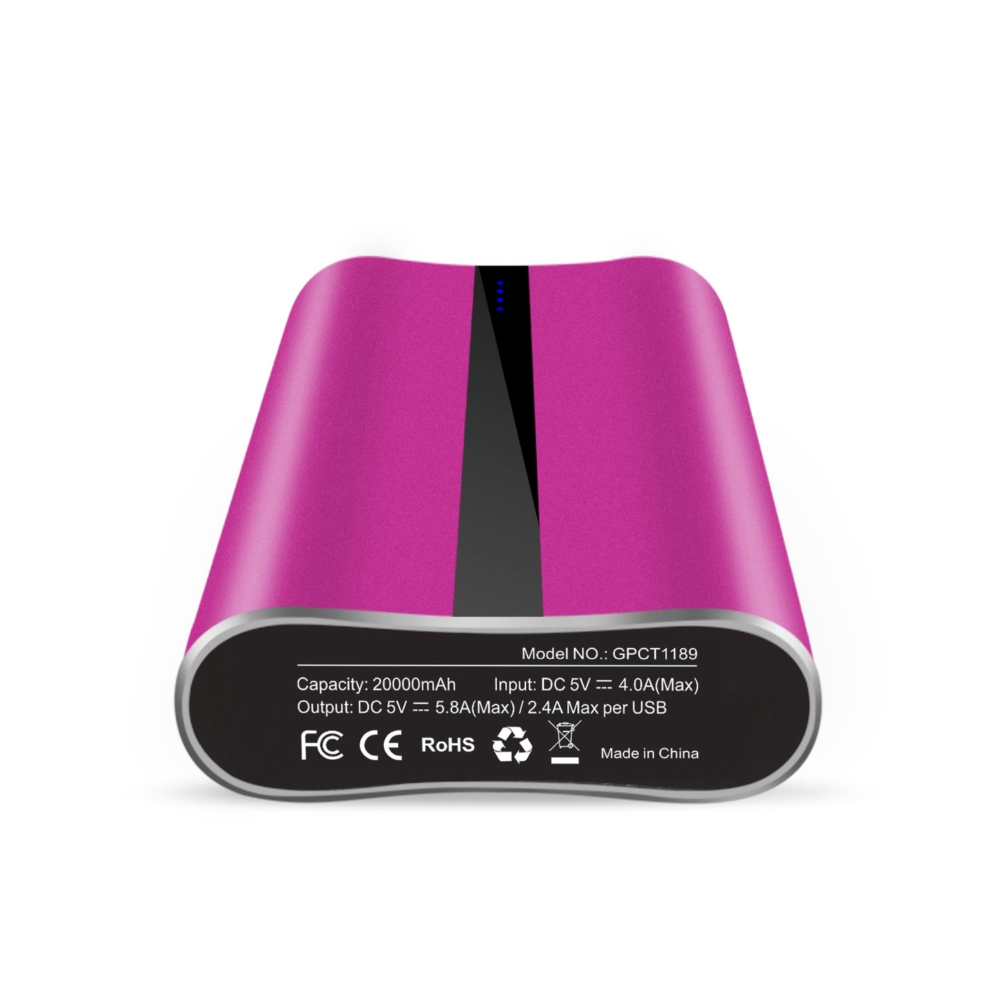 Portable Charger 20000mAh Power Bank Total 5.8A Output 3-USB Ports ExternalBattery Pack Portable Phone Charger for IOS Phone11/Pro/Max/8/X/XS iPad S