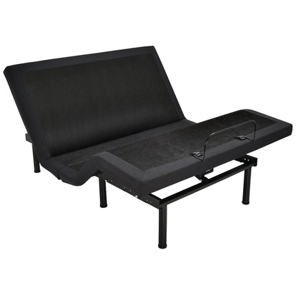 Adjustable Electric Bed Frame with Massage Remote Control