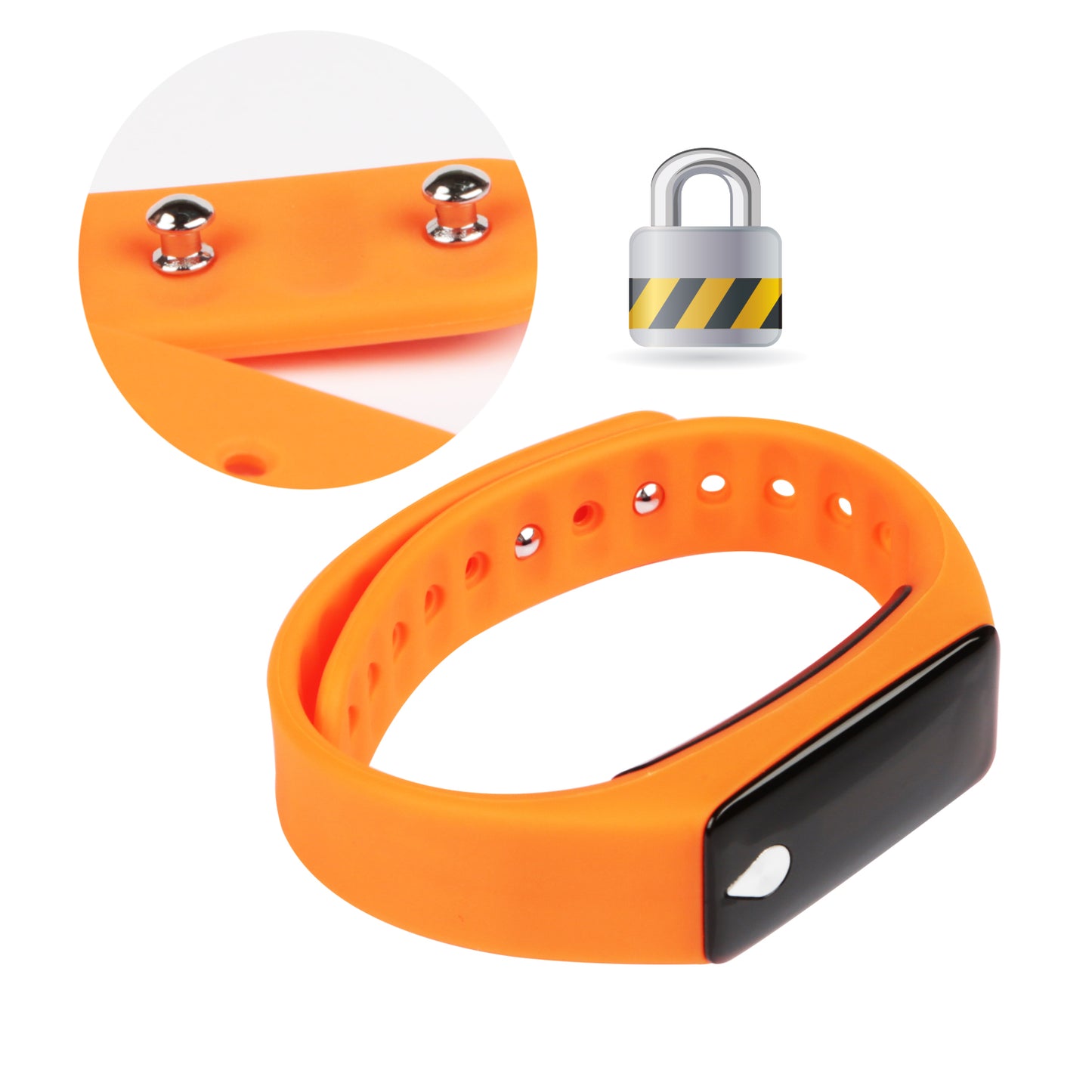 Fitness Tracker Activity Tracker Watch with Heart Rate Monitor IP67 Waterproof Smart Band Step Counter Calorie Counter Call & SMS Pedometer