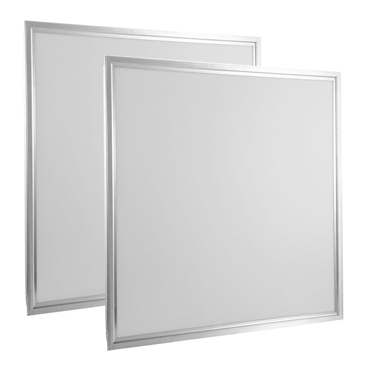2Packs 48W 2 2FT LED Panel Light 4800LM 7500K Ceiling Lighting 150W Equivalent LED Troffer Recessed Edge-Lit