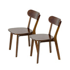 2Pcs Walnut