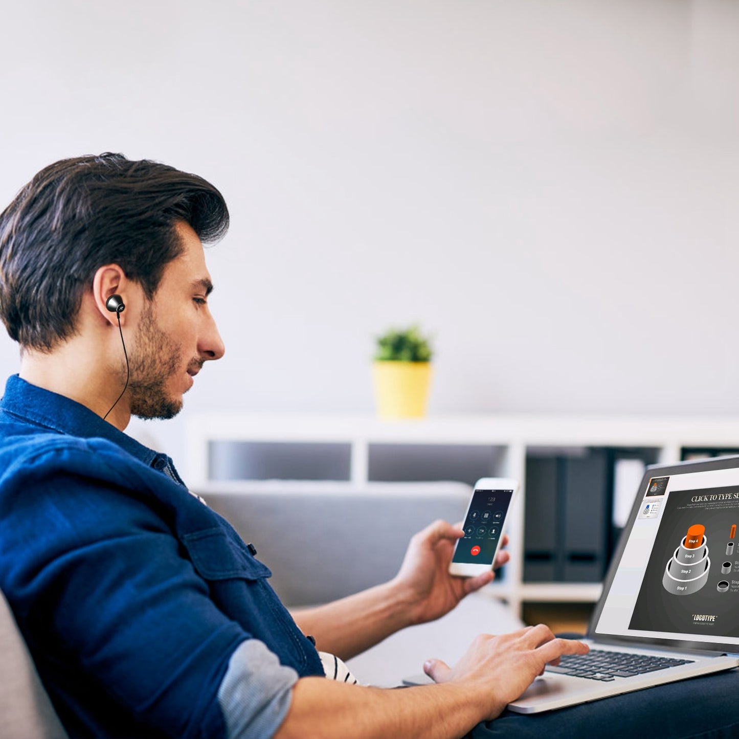 Wireless Neckband Headphones V4.2 Sweat-proof Sport Headsets Earbuds In-Ear Magnetic Neckbands Stereo Earphone Deep Bass Earphone w/Mic 15Hrs Work Run