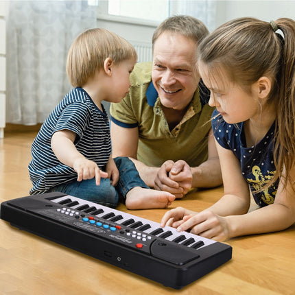 37-Key Electronic Keyboard with Microphone for Kids
