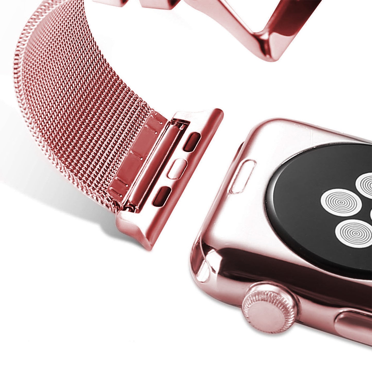 Stainless Steel Classic Buckle Band Replacement for 42MM Apple Watches Series 1/2/3