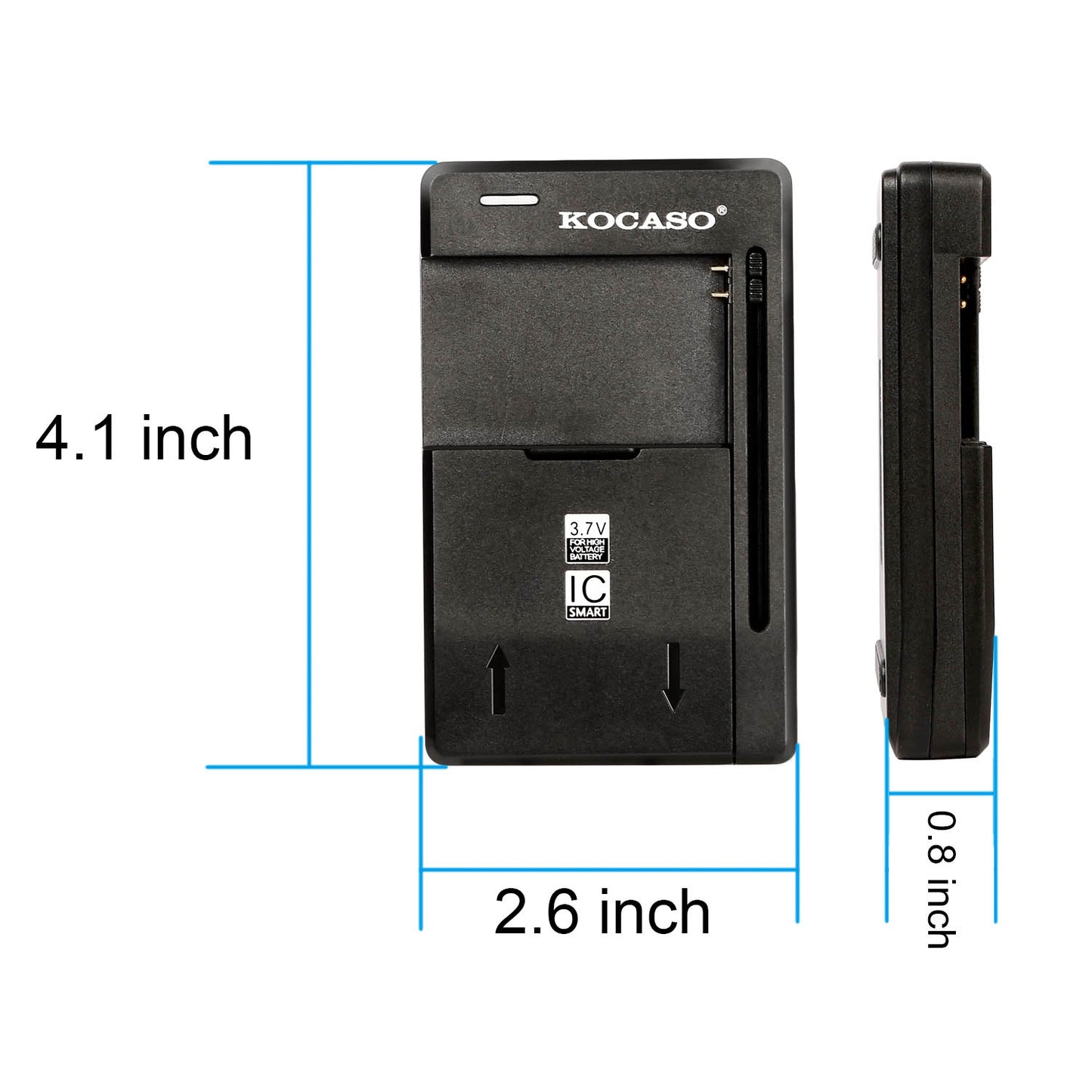 Camera Battery Charger 3.7V Rechargeable Battery Charger Mobile Universal Battery Charger For Cameras Cell Phones