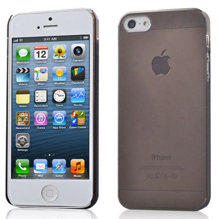 Black Clear Crystal Hard Snap-On Case for iPhone 5