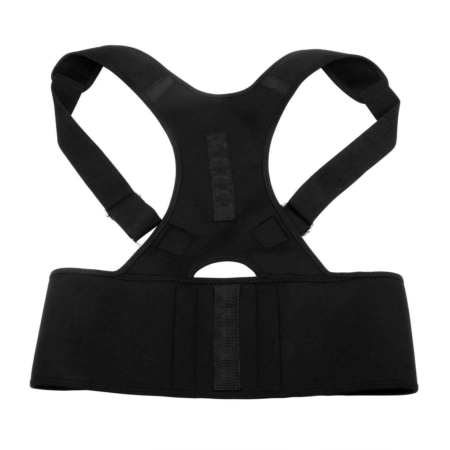 Unisex Posture Corrector Support Magnetic Lumbar Back Posture Support Belt Adjustable Upper Back Braces Clavicle Shoulder Brace Belt Pain Relief Thera