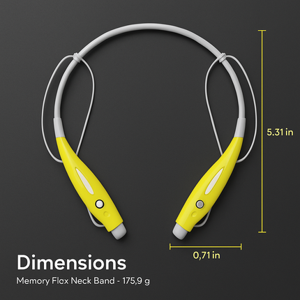 KOCASO Wireless Sports Stereo Hands Free Headset for Phone and Tablet