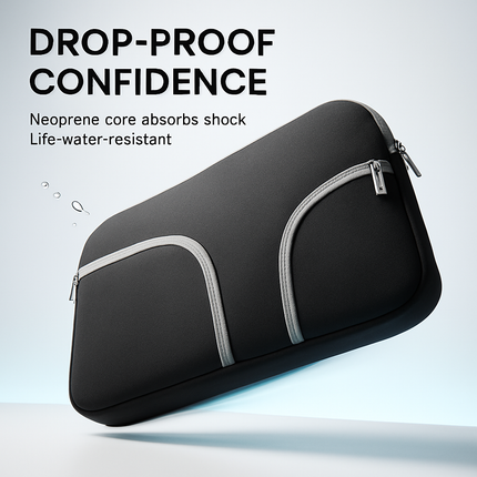 Laptop Sleeve Bag: Slim, Durable Neoprene with Pockets