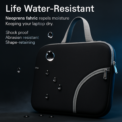 Laptop Sleeve Bag: Slim, Durable Neoprene with Pockets
