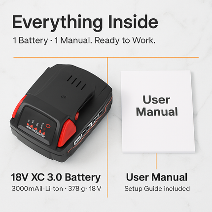 Battery Replacement for M18 Cordless Tools