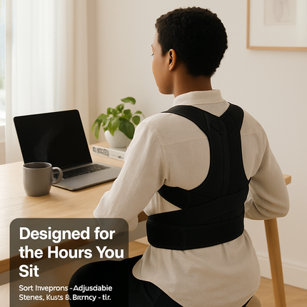 Back Posture Corrector for Upper Back and Lumbar Support