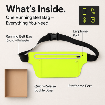 Sport Waist Pack Belt Bag for Everyday Running