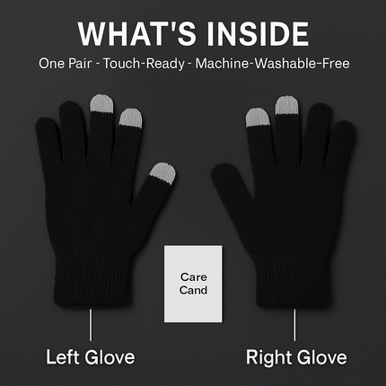 Unisex Touch Screen Gloves Winter Warmth and Comfort