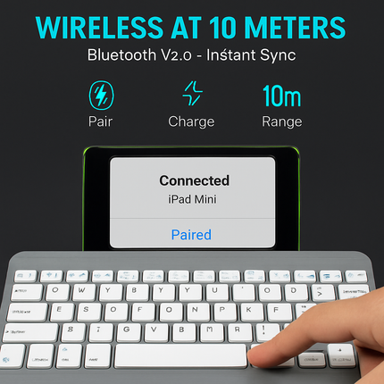 Wireless Keyboard Case for iPad Mini and Mini2