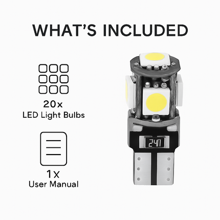 Car Interior LED Light Kit for Festoon Bulbs