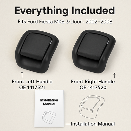 Car Seat Release Handles for MK6 Front Seats