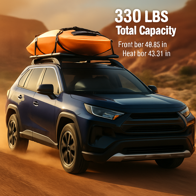 Car Roof Rack Cross Bars for Toyota RAV4 2019-2024