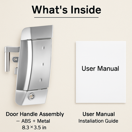 Exterior Driver-Side Door Handle for 350Z