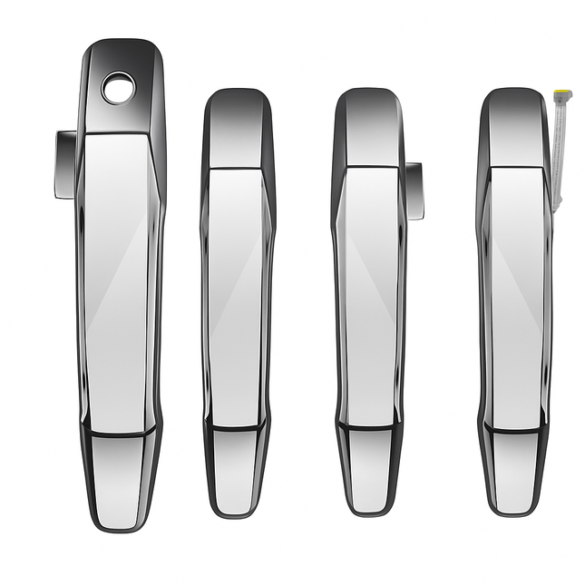Exterior Door Handle Kit for Trucks - Chrome Finish