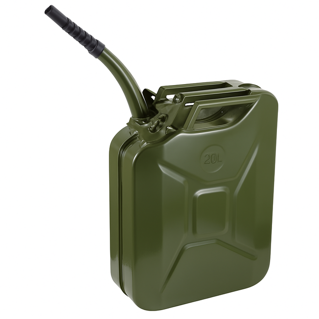Gas Can Jerry Can for Fuel Storage and Transport