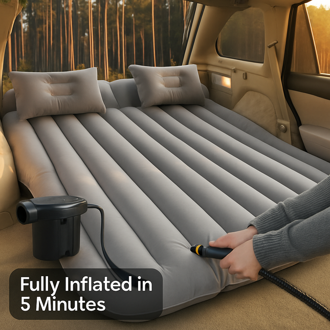 Inflatable SUV Air Mattress for Car Travel & Camping