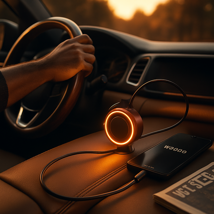 3-in-1 Retractable Car Charger for Multiple Devices