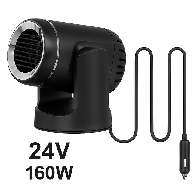 Portable Car Heater - 2-in-1 Heating & Defrosting Fan