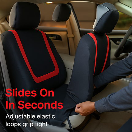Car Seat Covers Set – Front/Rear Universal Fit