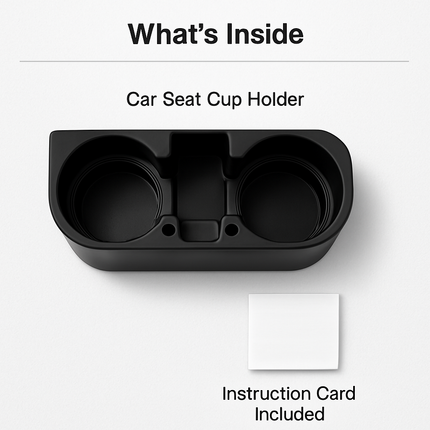 Car Seat Gap Cup Holder Wedge for Storage and Organizer