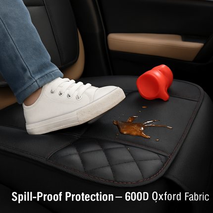 Car Seat Protector Cushion Mat, Thick Padding (2 Pack)