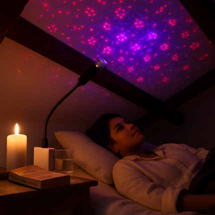 Star Projector Car Night Light for Ceiling Ambience