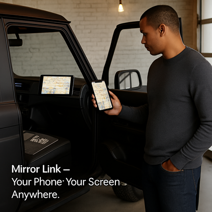 Car MP5 Player with Touch Screen and Backup Camera